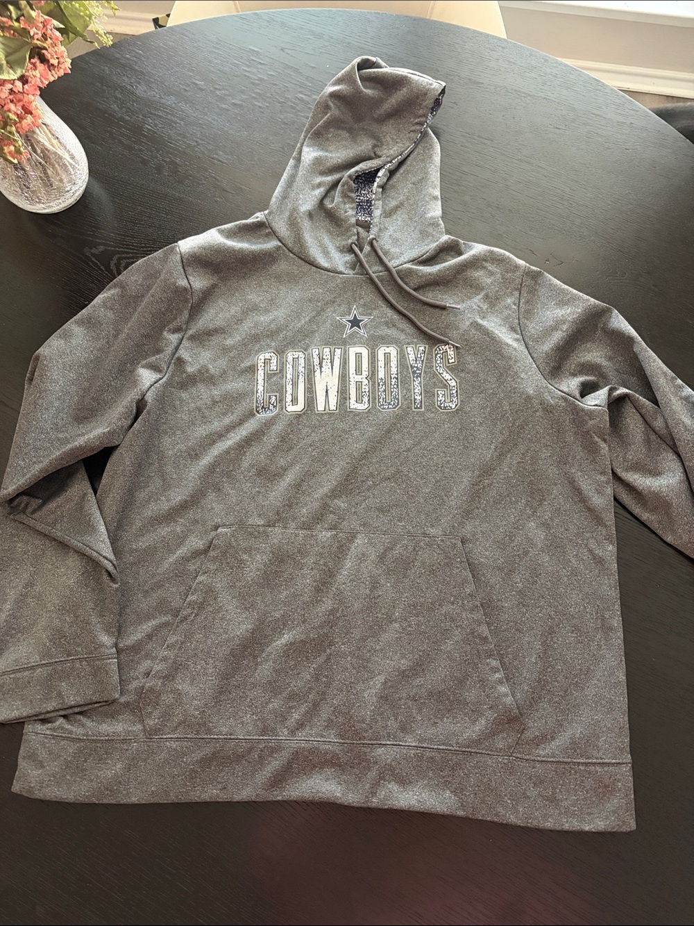 Dallas Cowboys Gray Hoodie Sweatshirt
